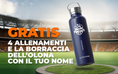 Gratis la borraccia dell’Olona con il tuo nome!